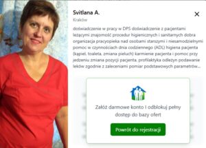 Login 3 Przykładowy profil opiekuna 4