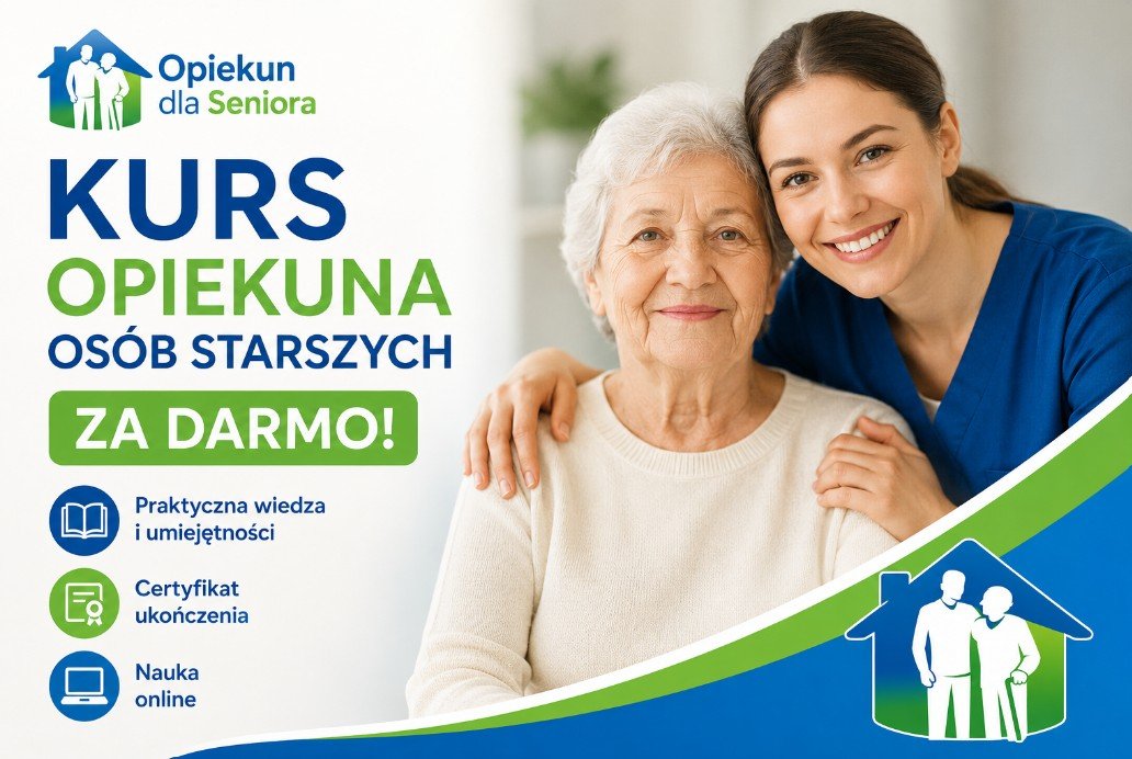 Darmowy kurs online opiekun osób starszych