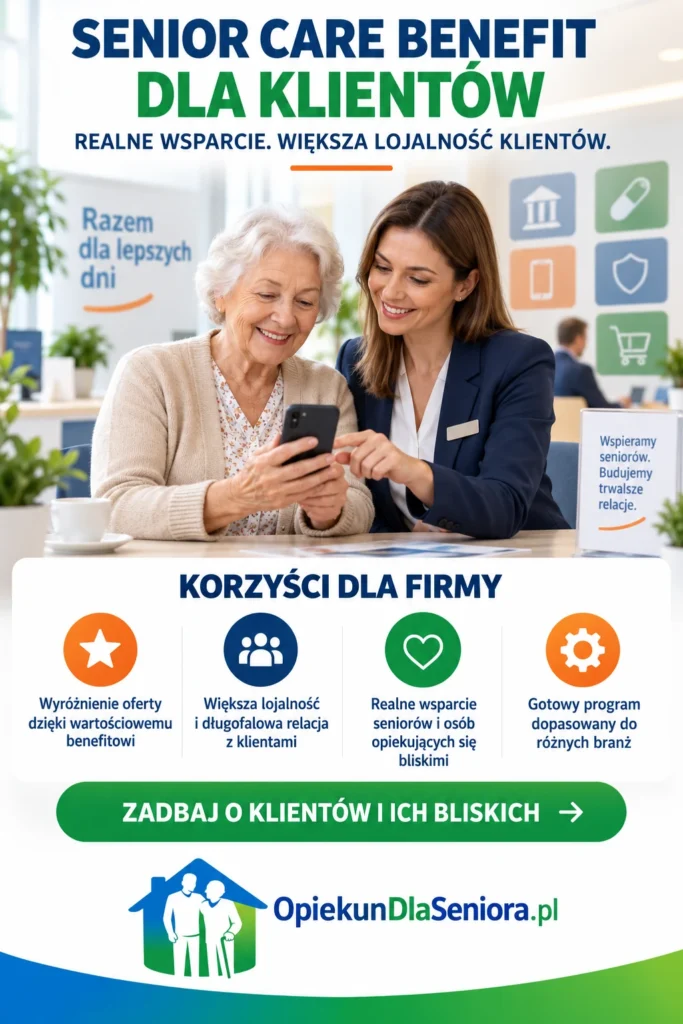 Senior Care Benefit dla Klientów