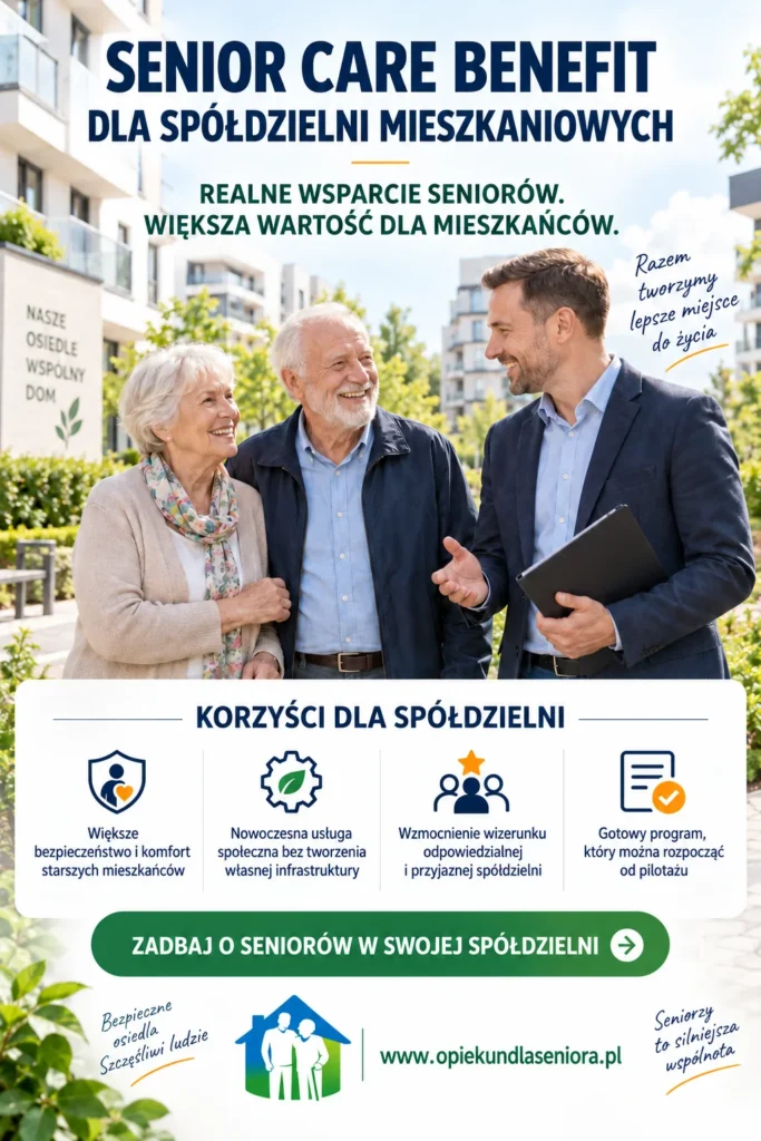 Senior Care Benefit dla Spółdzielni